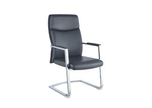 China Gray Electroplated 52.5cm Stylish Ergonomic Office Chair factory