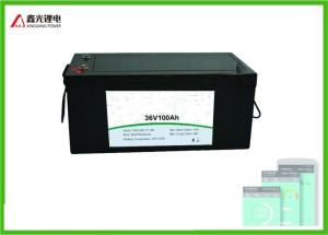 China 36 Volt 100Ah Lithium Ion Rechargeable Marine Battery factory