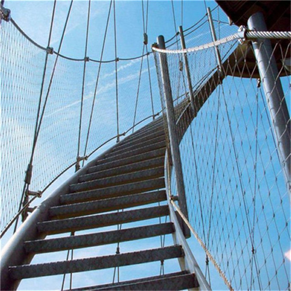 Inox Cable Mesh For Stair Railing Infill