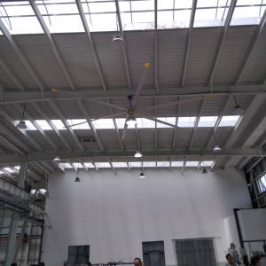 China Power Big Hvls Large Industrial Ceiling Fan Air Cooling Ventilation Giant Size on sale