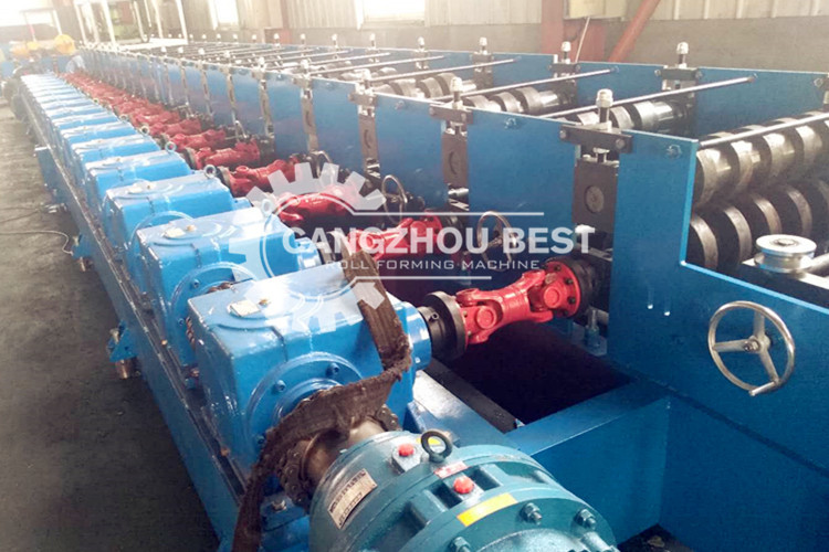 3p 15m/Min Highway Guardrail Steel Roll Forming Machine For W Beam