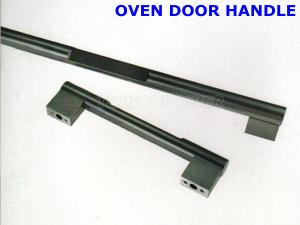 China Polishing Silver / Champagne Oven Door Assembly Handle For Home Appliances factory