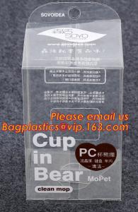 China packaging transparent Soft Crease PVC Clear Plastic Box, small plastic box,clear plastic gift box on sale