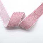 Shinny Glitter Silver Gold Velvet Ribbon 10mm-38mm Luxury Velvet Ribbon