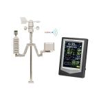 Outdoor Compact Weather Station With Color Screen Display And Wind Direction
