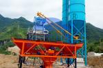 HZS25 Stationary Concrete Batching Plant, Mini Concrete Batching Plant