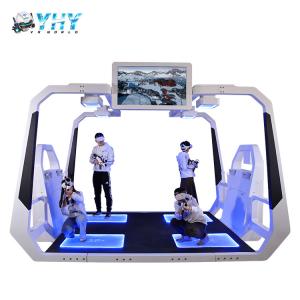 China 4 Players Virtual Reality Battle Shooting Game VR Simulator With Oculus Quest VR factory