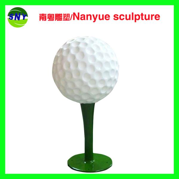 life size sport series golf man statues bronze color for sale