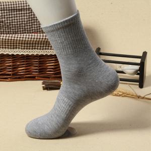 China 100 cotton business socks factory