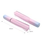 10ml 7g Mascara Tubes Bulk Aluminum 20mm Bright Pink Mascara Tube