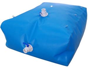 China Rectangular Flexible Water Tank Drought Resistant Foldable Bladder Water Tank factory