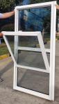 Anti corrosion Sliding Single Hung Vinyl Windows Without Tilt Sound insulation
