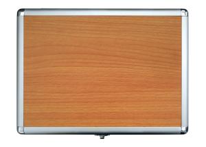 China Natural Wood Table Tennis Racket Case Silver Edge Steel Lock Easy Open / Close factory