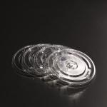 Leak Proof Screw On Plastic Cup Lid for Takeaway Cup
