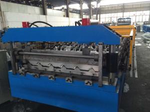 China 5.5KW Motor Corrugated Colour Steel Roofing Sheet Roll Forming Machine Automatically factory