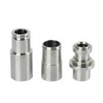 0.01mm Plain Color 4 Axis CNC Stainless Steel Parts