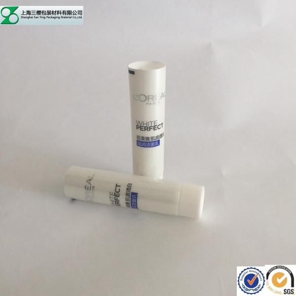 China Customized Aluminum Squeeze Tubes For Face Cream / Chocolate Paste factory