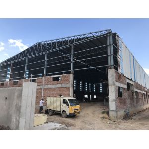 Industrial shed prefabricated building big steel structure warehouse metal