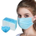 17.5*9.5cm Compact 3 Ply Surgical Mask , Disposable Pollution Mask For Personal