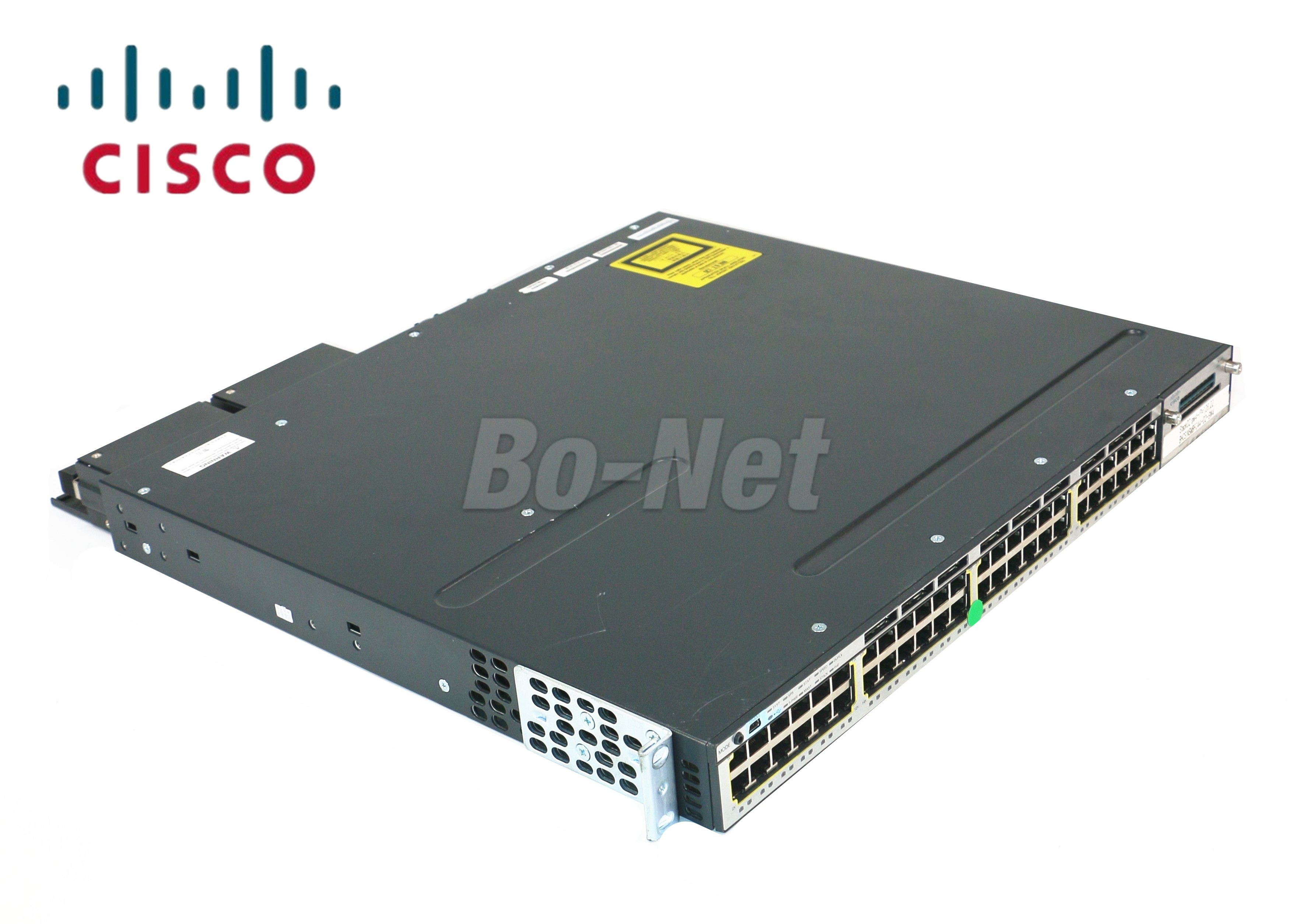 48 Port PoE Gigabit Ethernet Network Switch Original Cisco WS-C3750X-48PF-S