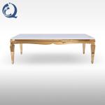 Modern 20 - 40mm Luxury Marble Dining Table 12 Seat 96x48x30inch