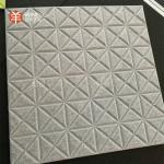 Aesthetics V-Grooved Polyester Acoustic Panel For Cinema Wall