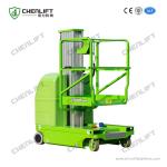 7.5 Meters Electrical Aerial Work Platform Single Mast Hydraulic Lift Equipment