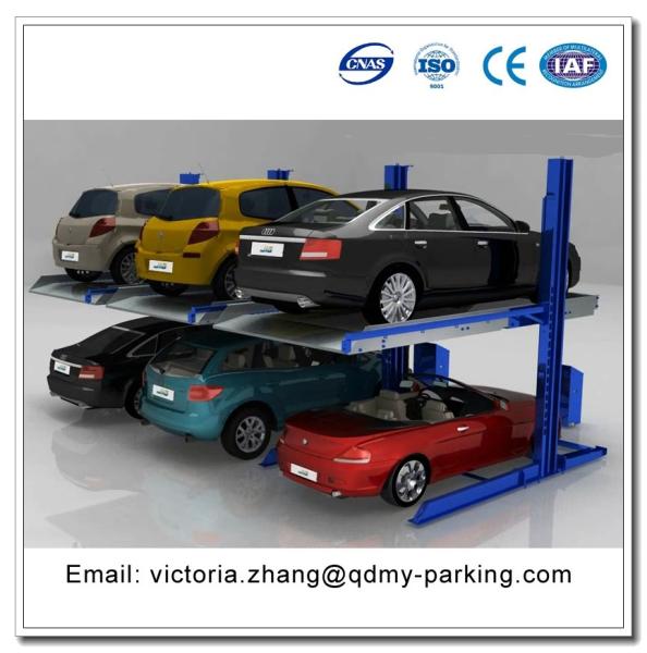Carport 2 Level Mechanical Parking Equipment 2 Post Easy Parking Lifts 2