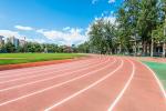 9MM Thickness EPDM Sandwich Running Track Artificial Grass Sports Flooring