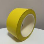 Yellow Color PVC Floor Marking Tape Excellent Grade For Hazardous Areas