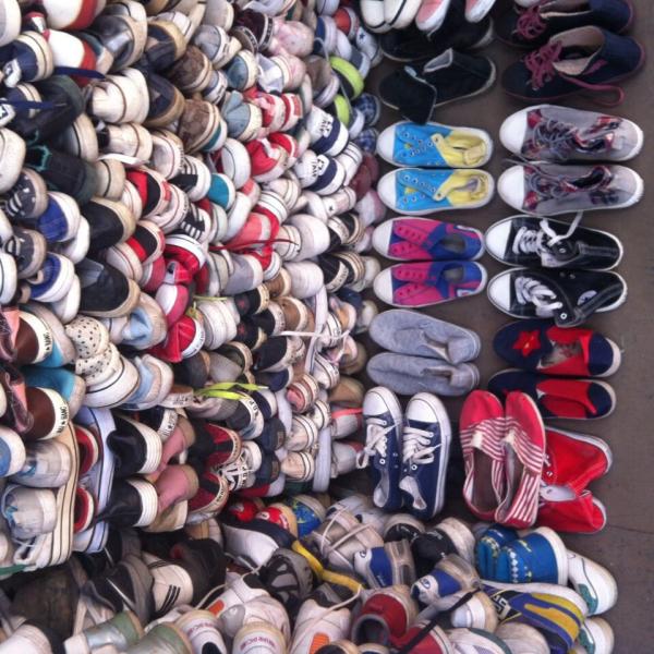 bulk man woman and children used shoes wholesale in kg