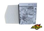 VW Skoda Seat cabin filters 1K0819644B 1K0819644 1K0819644A Car White fiber