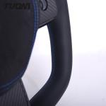 Matte Carbon Fiber Smooth Leather Steering Wheel Tesla Model 3 Y X S
