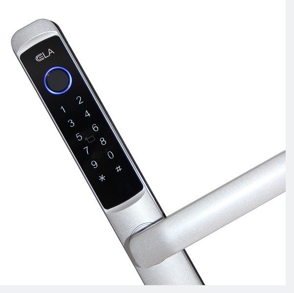 Smart Door Lock Broken bridge aluminum lock black