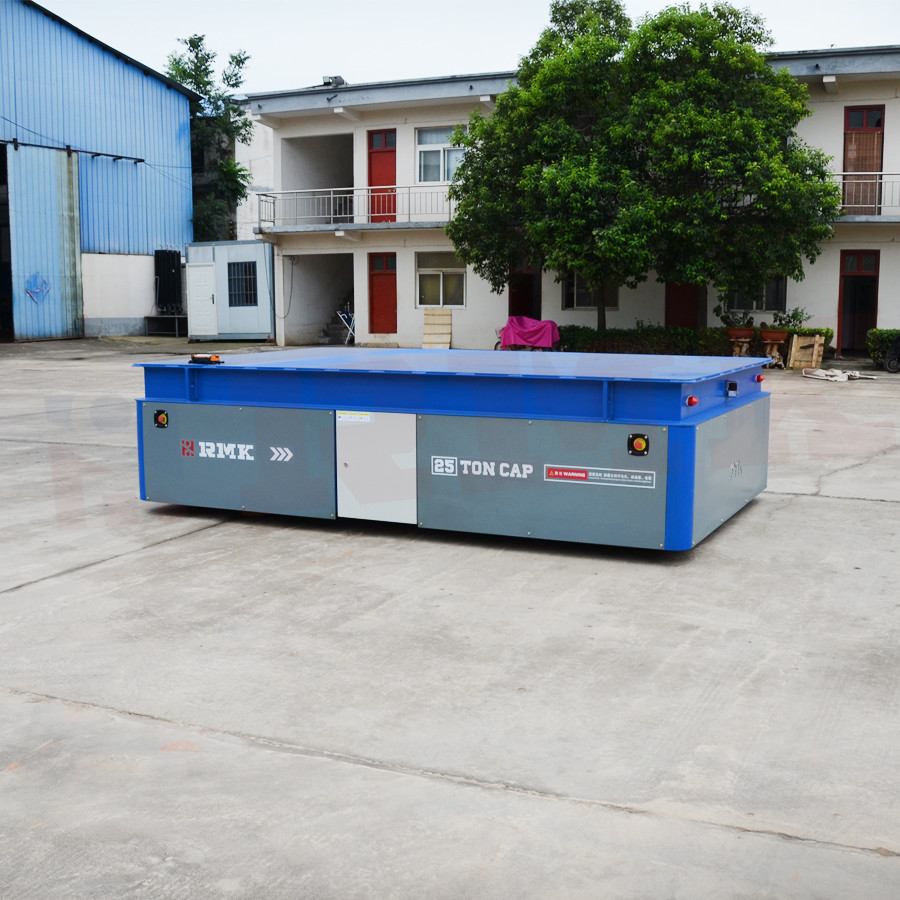 Automation Battery Hydraulic Lifting Transfer Cart 25T Wireless Remote Control