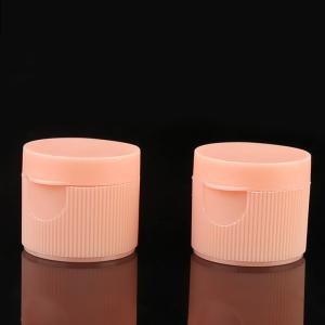 China ODM BPA Free 20mm Flip Top Caps Pink Disc Top Closures factory