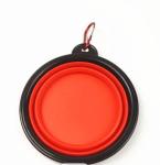 Costom Slow Feeder Dog Bowl Tpe Rubber Dog Bowl Travel Drink Feeder