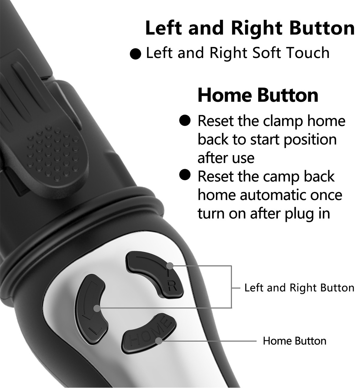 OEM Auto Rotating Hair Curler , Tourmaline Ceramic 1.25 Inch Curling Iron