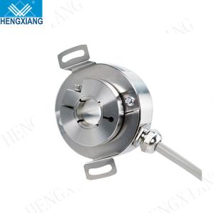 China Waterproof Stainless Stain Through Shaft Encoder 5000ppr 8 Pole 12mm factory