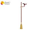 IP65 Rating Intelligent Solar Street Light 12V For Park / Garden / Pathway