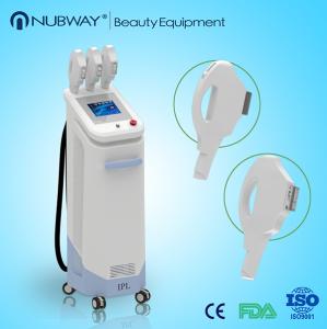China The high quality beauty machine Three handles IPL hair removal no pain and safe factory