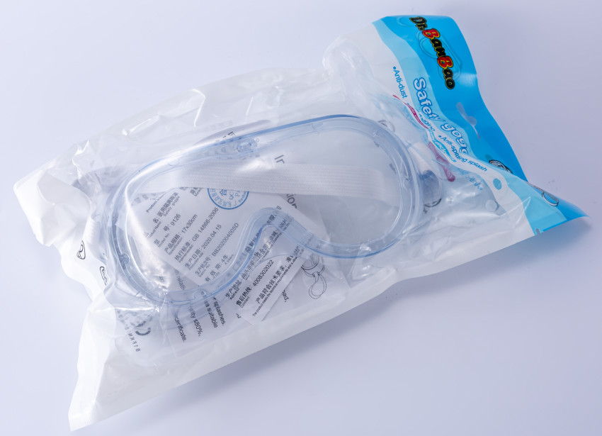 Fully Enclosed Anti Fogging Spitting Splash Medical Isolation Goggles 9126