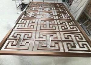 China Living Room Divider Screen Aluminum Honeycomb Panel Customized factory