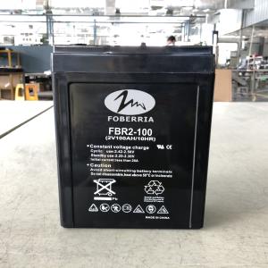 China Rechargeable 2V 100ah AGM Lead Acid Battery For Solar And PV System factory