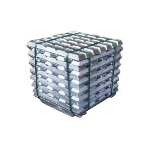 China 100mm Pure Aluminium Ingot High Purity 99.5% 99.7% 99.9% For Industries factory