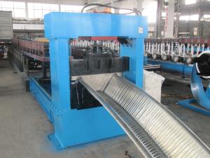China PLC Control Cable Tray Roll Forming Machine , Metal Roll Forming Equipment factory