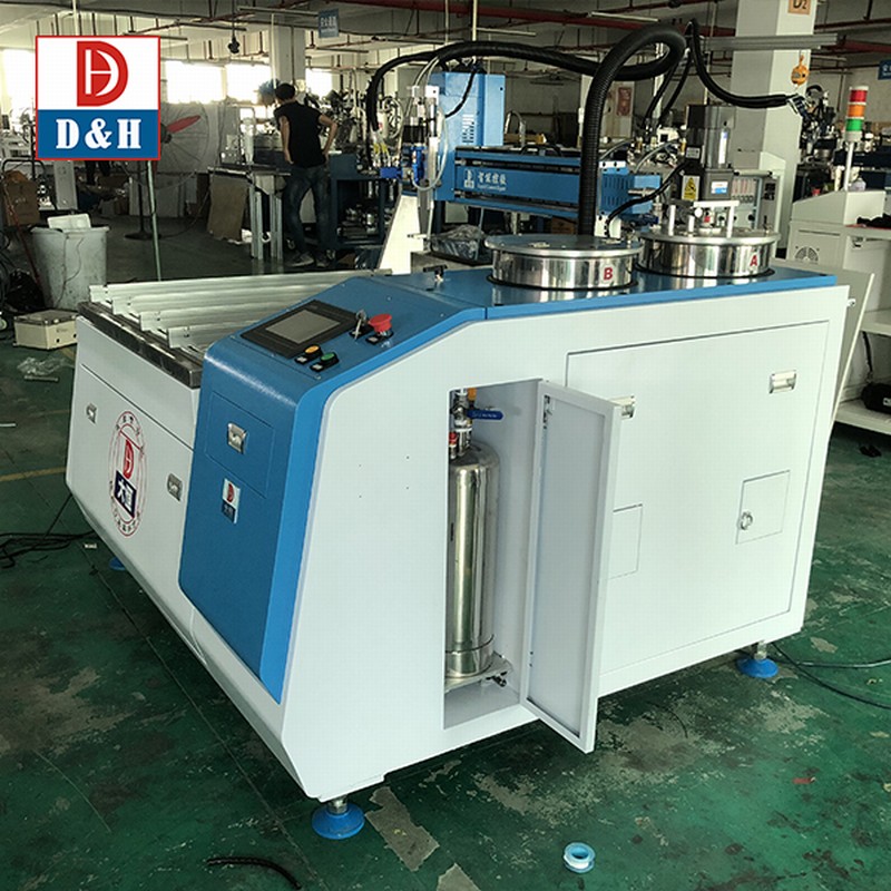 800x700x100mm Working Area Automatic Glue Pot Dispenser Machine for Plastic Packaging