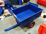 WCART- 2Wheel 9.9cubic. Utility Cart Trailers -Foldable Garden Trailer With