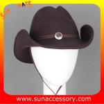 4420355 Sun Accessory customized winner fashion wool felt west cowboy hats