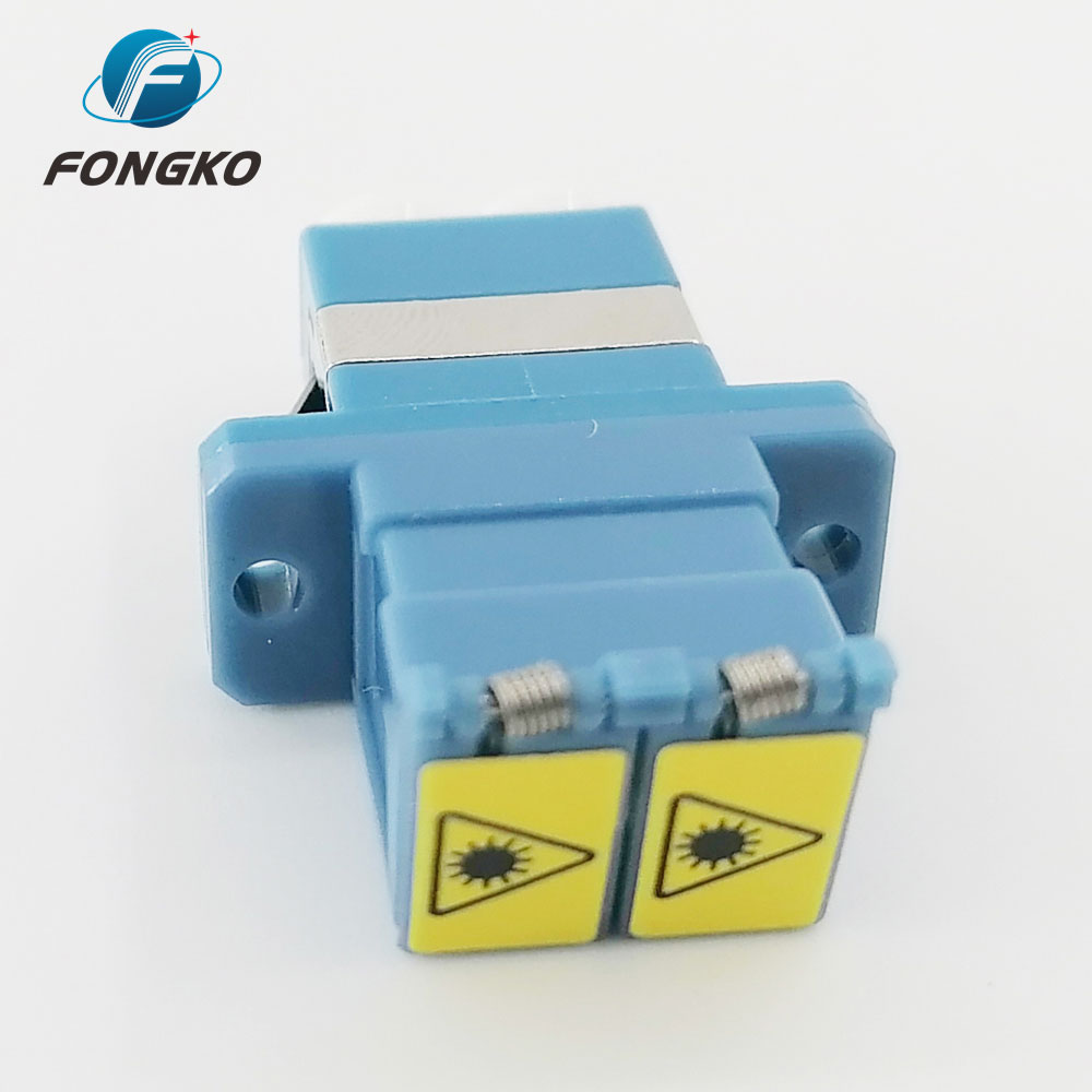 Hybrid Fiber Optic Adaptor Upc Lc To Lc Fiber Coupler